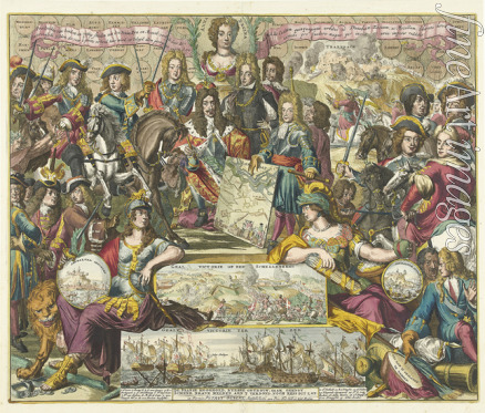 Hooghe Romeyn de - Allegorie auf den Sieg der Alliierten im Jahre 1704