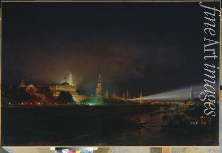 Bogolyubov Alexei Petrovich - Illumination of the Moscow Kremlin