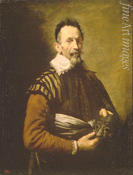 Fetti Domenico - Bildnis eines Schauspielers (Claudio Monteverdi, Tristano Martinelli oder Francesco Andreini)