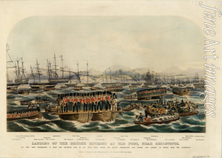 Anonymous - Landing of the British Division at Old Fort, near Sevastopol