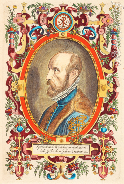 Fenderich Charles - Porträt von Abraham Ortelius (1527-1598) Aus: Theatrum Orbis Terrarum