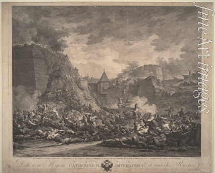 Casanova Francesco Giuseppe - Die Belagerung der Festung Otschakow im Dezember 1788