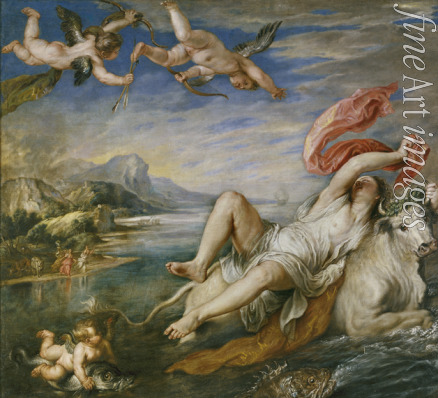 Rubens Pieter Paul - The Rape of Europa (After Titian)