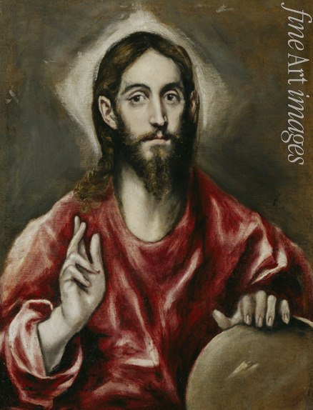 El Greco Dominico - Salvator Mundi (Saviour of the World)