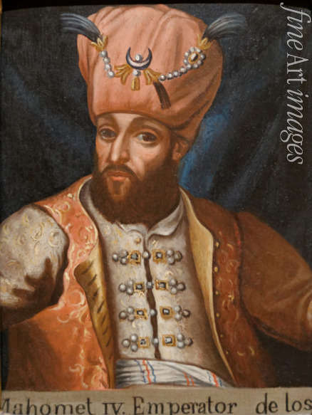 Unbekannter Künstler - Mehmed IV. (1642-1693), Sultan des Osmanischen Reiches