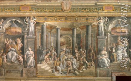 Romano Giulio - Die Taufe Konstantins des Großen