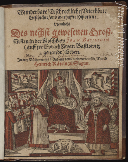 Oderborn Paul - Wunderbare, erschreckliche, unerhörte Geschichte Geschichte (Title page) Ivan the Terrible
