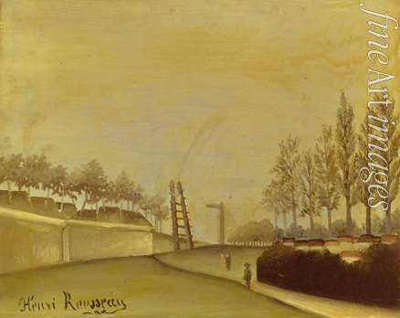 Rousseau Henri Julien Félix - View of Vanves