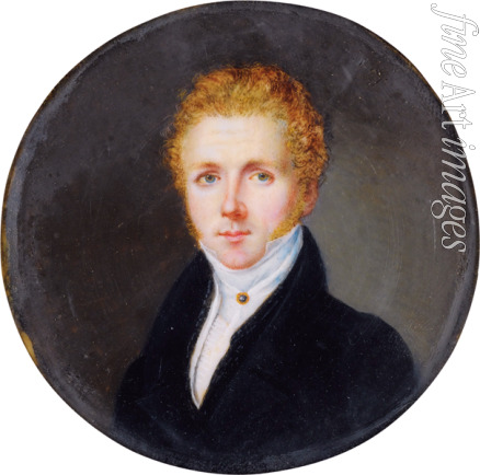 Unbekannter Künstler - Porträt von Komponist Vincenzo Bellini (1801-1835)
