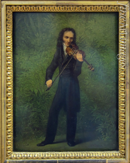 Kersting Georg Friedrich - Portrait of Niccolò Paganini (1782-1840)