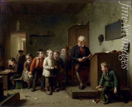 Heuvel Theodore Bernard de - The classroom