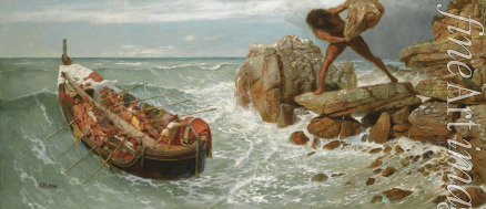 Böcklin Arnold - Odysseus und Polyphem