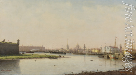 Vereshchagin Pyotr Petrovich - View of Saint Petersburg