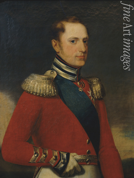 Polyakov Alexander Vasilyevich - Portrait of Emperor Nicholas I (1796-1855)
