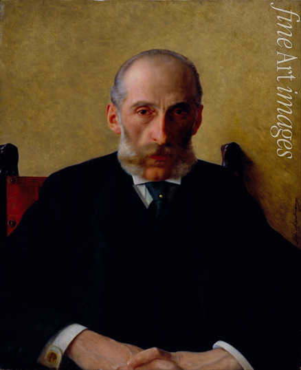 Kaufmann Isidor - Porträt von Isidor Gewitsch