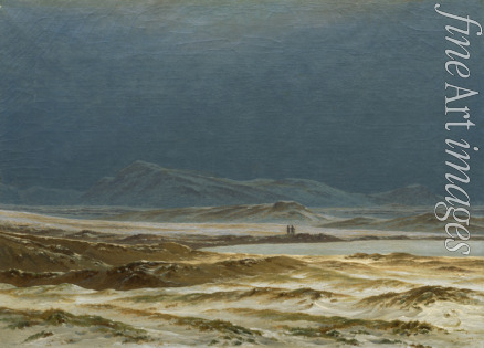 Friedrich Caspar David - Nordische Landschaft, Frühling