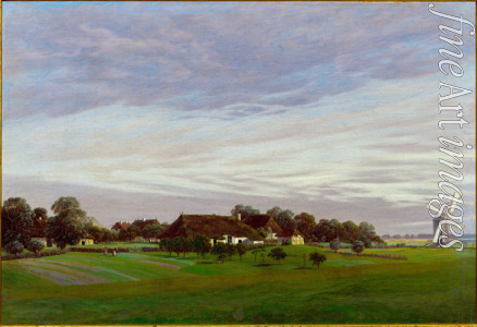 Friedrich Caspar David - Weite Landschaft (Gegend in der Nähe von Greifswald)