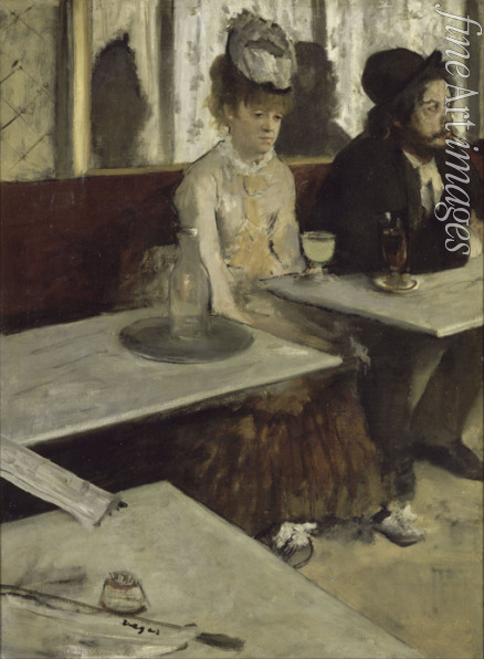 Degas Edgar - In a Café (Absinthe)
