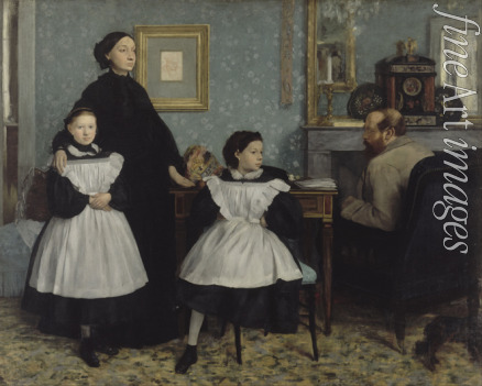 Degas Edgar - Die Bellelli Familie