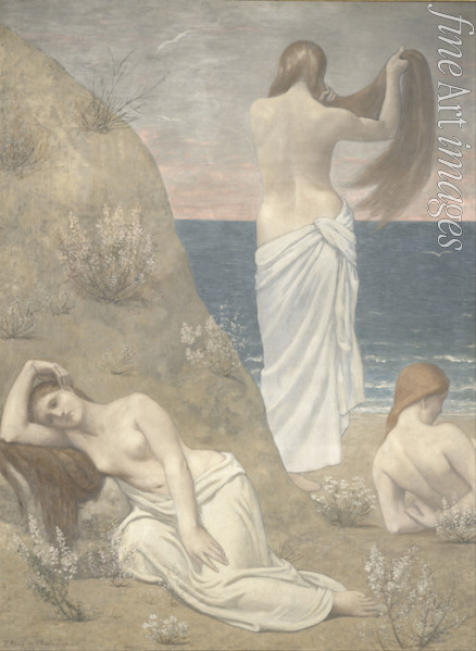 Puvis de Chavannes Pierre Cécil - Young Girls by the Seaside