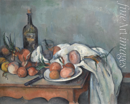 Cézanne Paul - Stillleben mit Zwiebeln