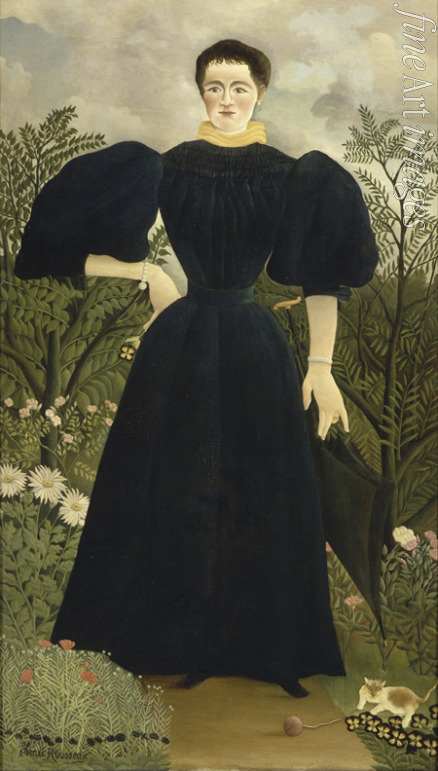 Rousseau Henri Julien Félix - Porträt von Madame M.