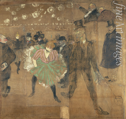 Toulouse-Lautrec Henri de - Panneaux pour la baraque de la Goulue, à la Foire du Trône à Paris