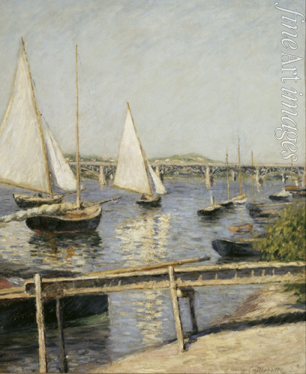 Caillebotte Gustave - Sailing Boats at Argenteuil
