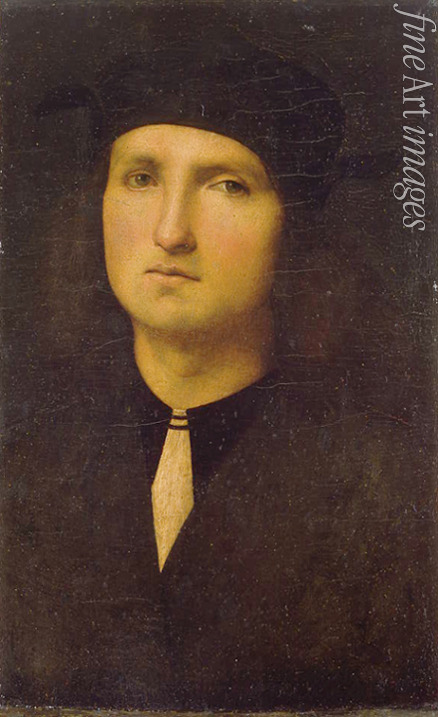 Perugino - Portrait of a young man