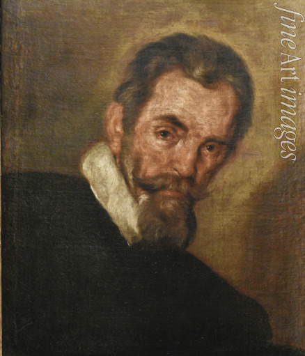 Strozzi Bernardo - Portrait of the composer Claudio Monteverdi (1567-1643)