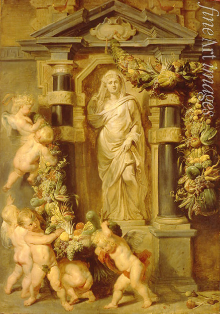 Rubens Pieter Paul - The Statue of Ceres