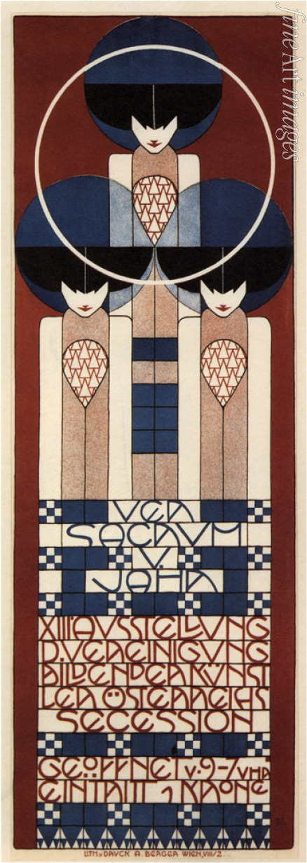 Moser Koloman - Poster for the Vienna Secession Exhibition