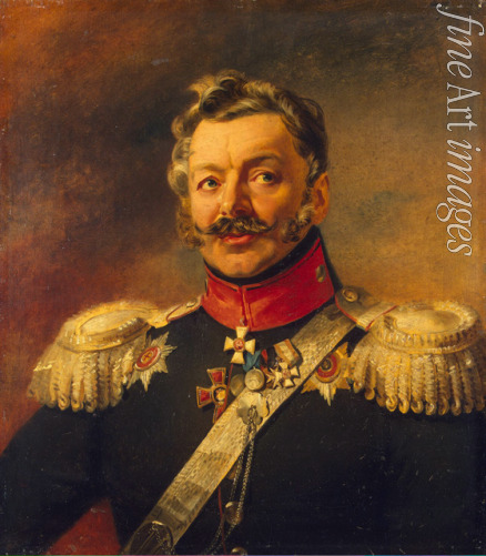 Dawe George - Porträt von General Peter Petrowitsch Graf von der Pahlen (1777-1864)