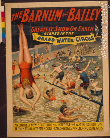 The Strobridge Lithographing Company - Die Barnum & Bailey größte Show der Erde. Wasser-Zirkus
