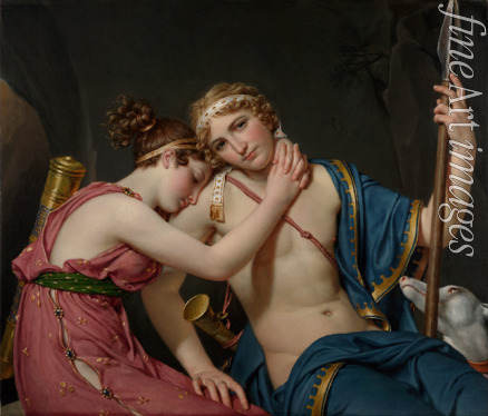 David Jacques Louis - The Farewell of Telemachus and Eucharis