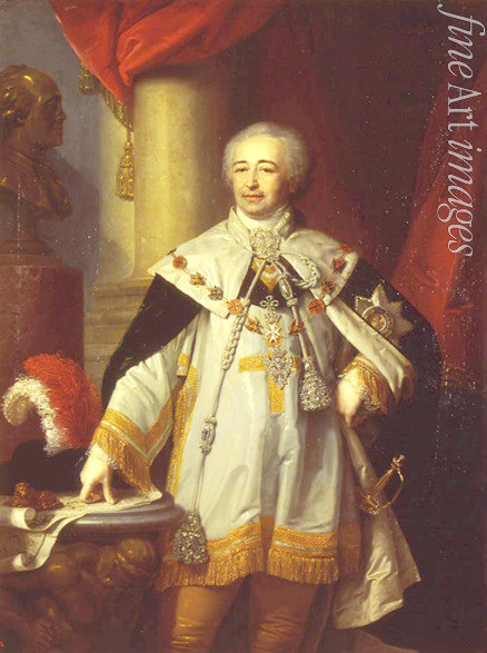 Borowikowski Wladimir Lukitsch - Porträt des Vizekanzlers Fürsten Alexander Kurakin (1752-1818)