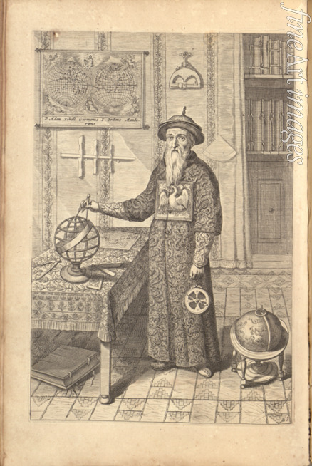 Kircher Athanasius - Johann Adam Schall von Bell. (From Athanasius Kircher's China Illustrata)