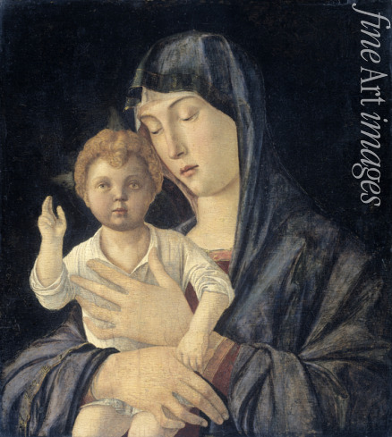 Bellini Giovanni - Virgin with Standing Blessing Child