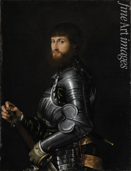 Moroni Giovan Battista - Porträt eines Edelmannes in Rüstung