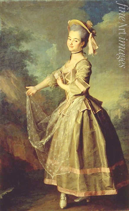 Levitsky Dmitri Grigorievich - Portrait of Yekaterina Nelidova