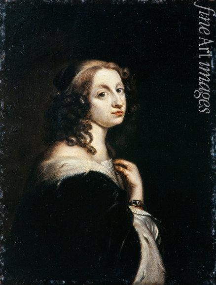 Beck David - Portrait of Queen Christina of Sweden (1626-1689)