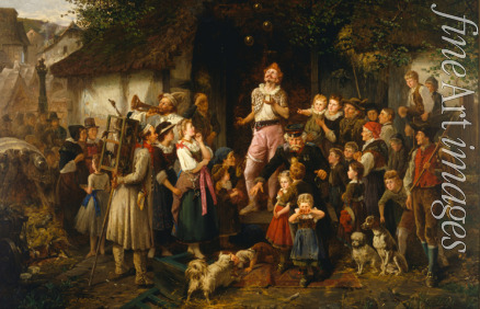 Beinke Fritz - The juggler: a village fair