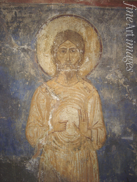 Altrussische Fresken - Der heilige Alexius von Edessa