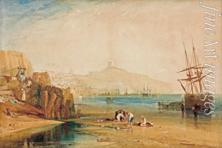 Turner Joseph Mallord William - Scarborough, morning, boys catching crabs