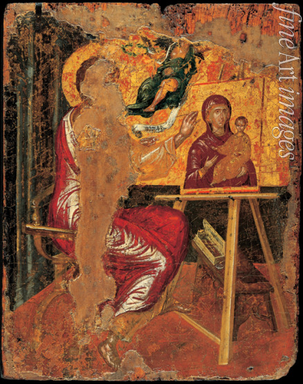 El Greco Dominico - Saint Luke Drawing the Virgin