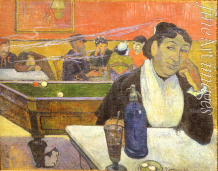 Gauguin Paul Eugéne Henri - Café in Arles