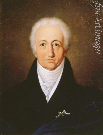 Jagemann Ferdinand - Portrait of the author Johann Wolfgang von Goethe (1749-1832)