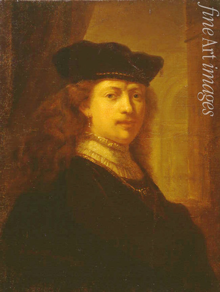 Rembrandt van Rhijn (School) - Portrait of Rembrandt Harmensz van Rhijn