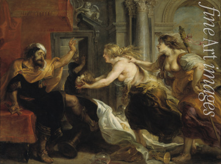 Rubens Pieter Paul - Tereus Confronted with the Head of his Son Itys