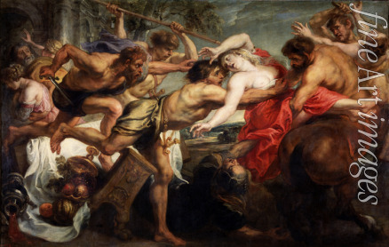 Rubens Pieter Paul - The Abduction of Hippodamia, or Lapiths and Centaurs